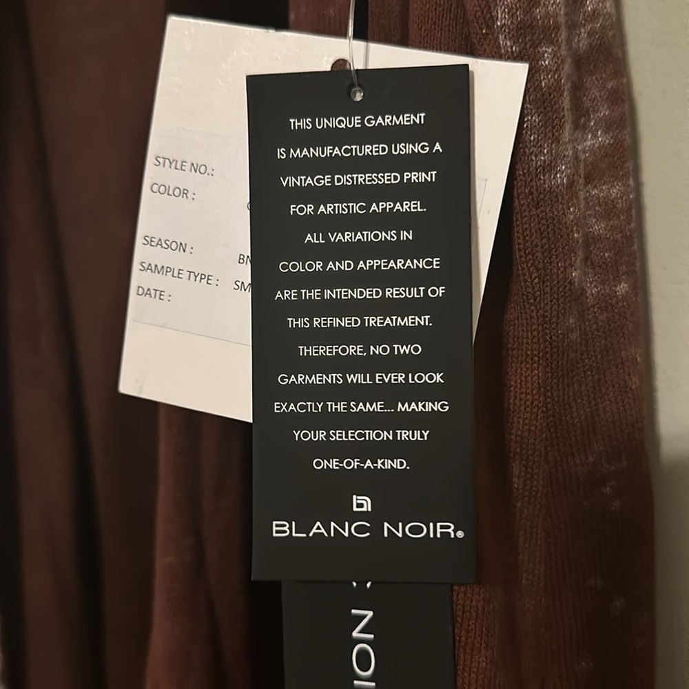 Blanc Noir Huntress Hooded Vest Brown S - Picture 5 of 8
